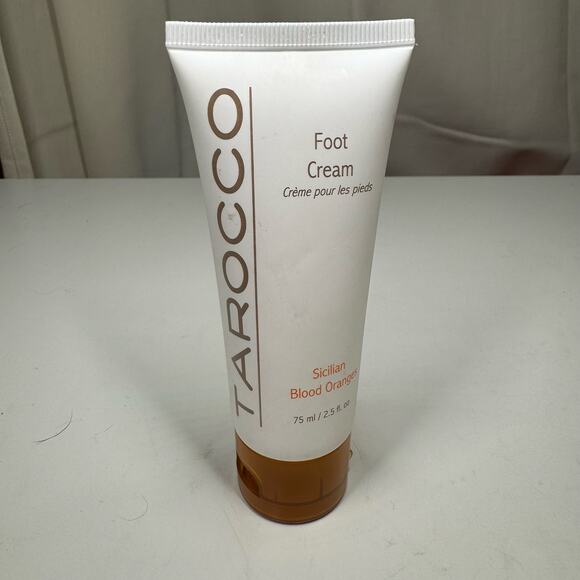 Tarocco Foot Cream Sicilian Blood Orange 2.5 Fl Oz NEW SEALED - Picture 1 of 4
